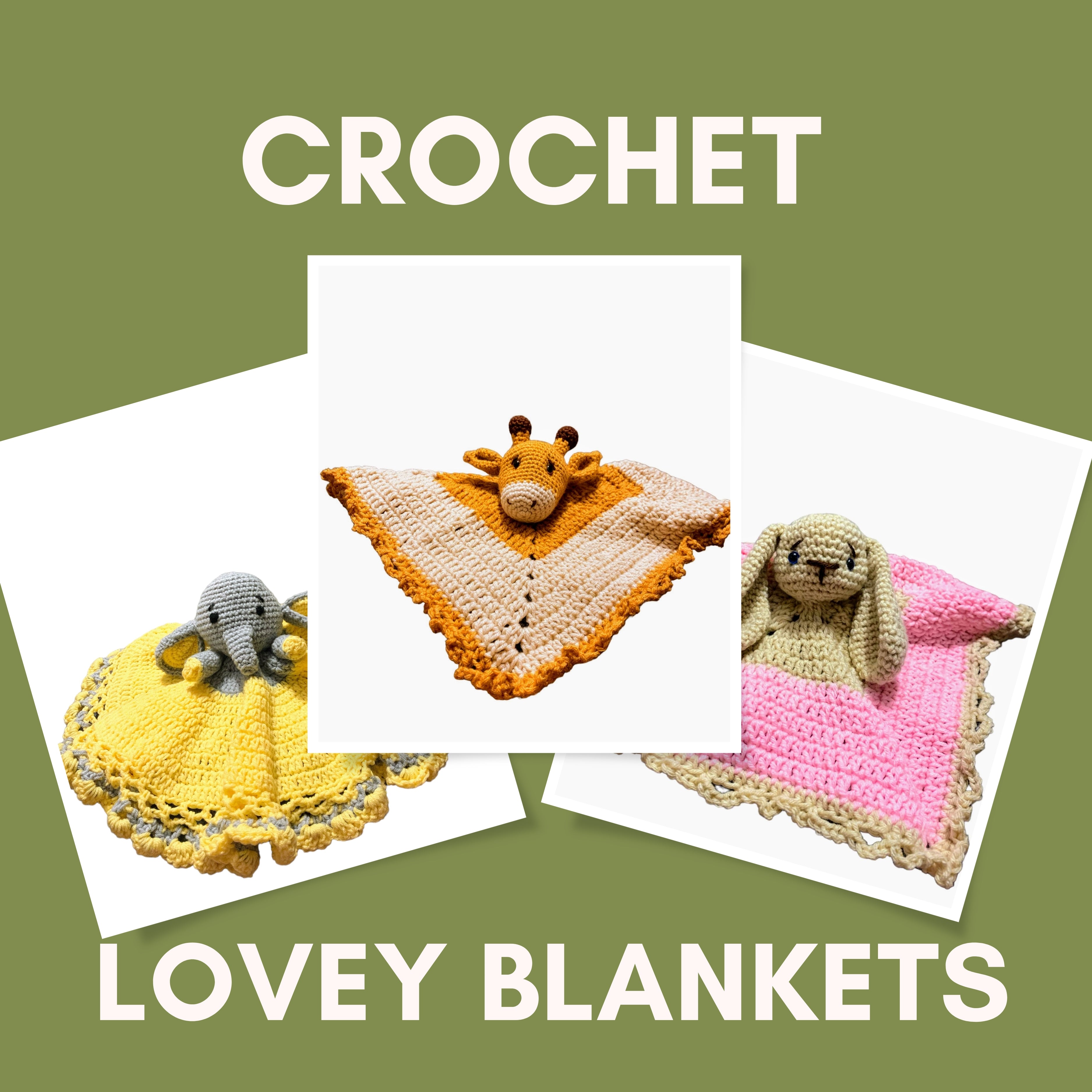 CROTCHET LOVEY BLANKETS